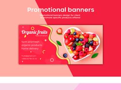 Promotional banners
