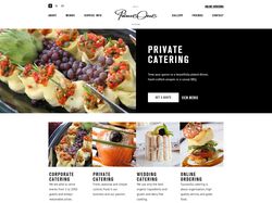 Адаптивная вёрстка landingPage ресторана Primeone