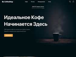 Вёрстка лэндинга (минимагазина)
