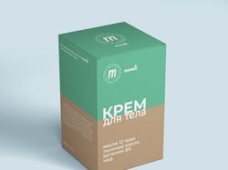 Упаковка крема