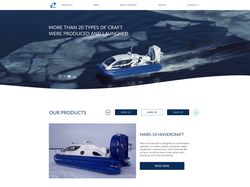 Дизайн многостраничного сайта для "АО Флот"