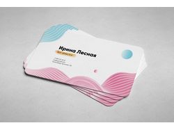 Дизайн визитной карточки. Business card design