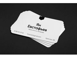 Дизайн визитной карточки. Business card design