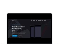 Landing page для сайта по продажам смартфонов