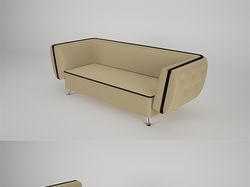 HighPoly модель дивана