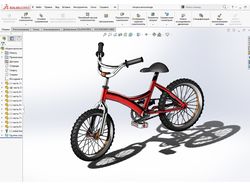 Велосипед в программе Solid Works