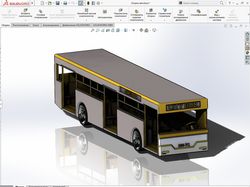 Автобус в программе Solid Works