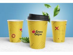 Дизайн стаканчиков для БлинБери