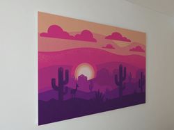 LANDSCAPE FLAT ILLUSTRATION