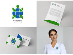 Фирменный стиль для оздоровительного центра Черепа
