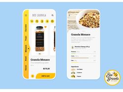 Мобильное приложение для магазина Bee Granola