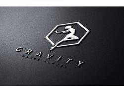Логотип для танцевальной школы "Gravity"