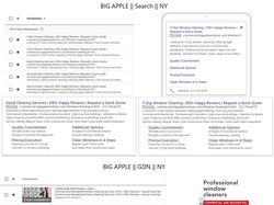 Bigapplewindows.com / Google Adwords/ Англоязычный