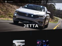 Дизайн промо сайта Volkswagen