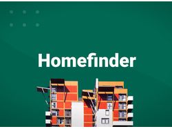 Адаптивная верстка сайта "Homefinder"