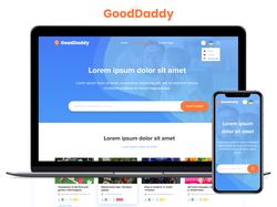 landing page