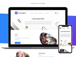 landing page