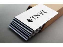 Логотип для студии звукозаписа "Vinyl"