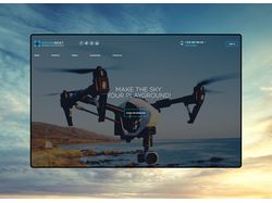Web Design | Drone Rental Company