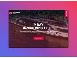 Web Design | Danube River Cruise