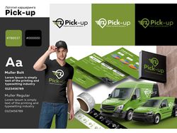 Логотип каршеринга Pick-up
