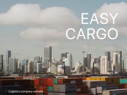 Easy Cargo — Logistics company website
