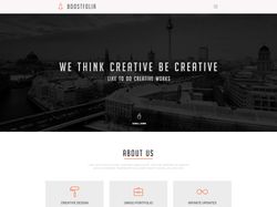 Вёрстка  сайта на Bootstrap4