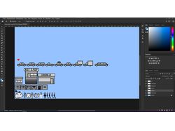 Pixel art иллюстрация в фотошопе за пол часа