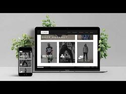 Адаптивная верстка промо-страницы "Stussy".