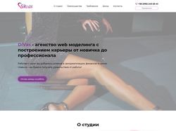 Разработка landingPage на CMS Wordpress.