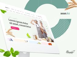 Дизайн интерент магазина продуктов