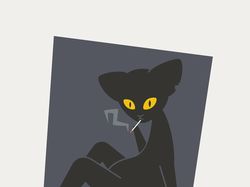 Kitty's bad habbit