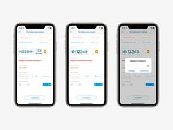 Раздел поставить на стоянку в MTS для iOS