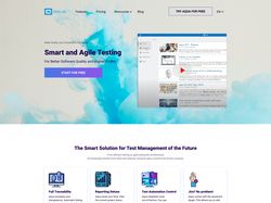 Редизайн сайт систем тестирования для бизнеса