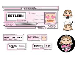 Оформление Twitch канал EstlerN