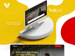 Дизайн главной страницы сайта “SmartLearn”