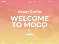 Landing Page Mogo