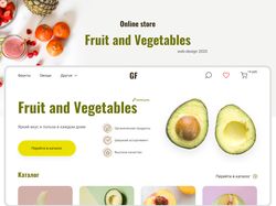 Fruit and vegetables online store