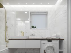 Дизайн ванной комнаты. Ракурс №2