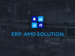 Переверстка лендинга «ERP: AMD SOLUTION»