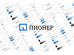 Дизайн сайта производителя силовых машин "Пионер"