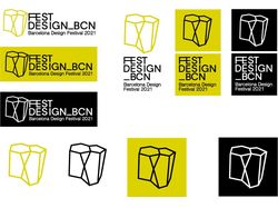 Логотипы для фестиваля дизайнеров в Барселоне
