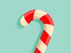 Рождественская конфета