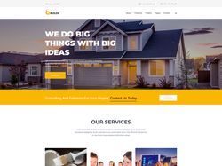 Адаптивная верстка Landing Page Buildx