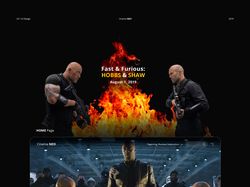 Movie theater website
