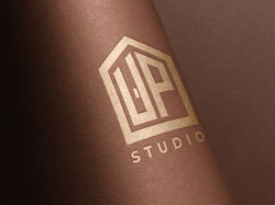 Логотип студии интерьерного и ландшафтного дизайна