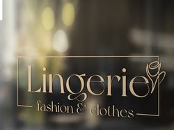 Логотип для магазина Lingerie