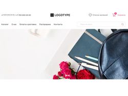 Адаптивная верстка интернет магазина LogoType