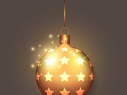 Новогодний шарик