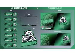 Оформление "Twitch" 3 500 &#8381;